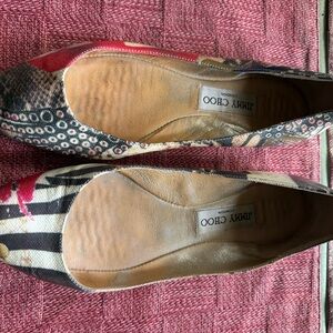 Jimmy Choo Artistic Patterned Flats